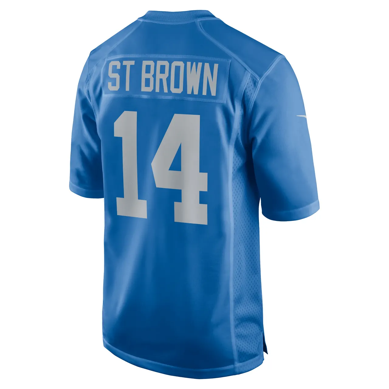 Amon-Ra St. Brown Detroit Lions Nike Player Game Jersey - Royal Blue - Image 4