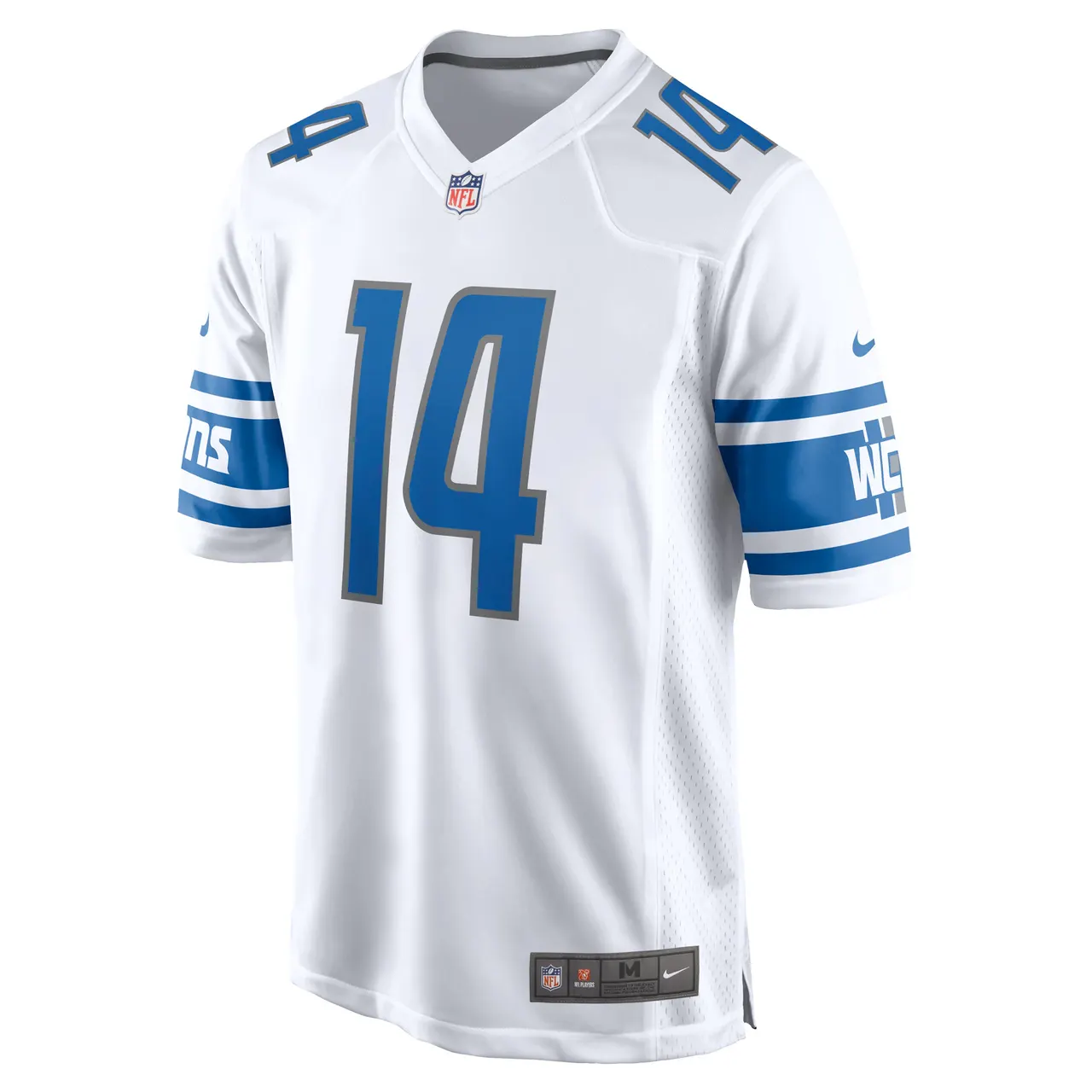 Amon-Ra St. Brown Detroit Lions Nike Player Game Jersey - White - Image 3