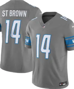 Amon-Ra St. Brown Detroit Lions Nike Vapor F.U.S.E. Limited Jersey - Silver