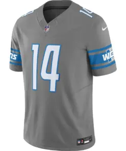 Amon-Ra St. Brown Detroit Lions Nike Vapor F.U.S.E. Limited Jersey - Silver - Image 3