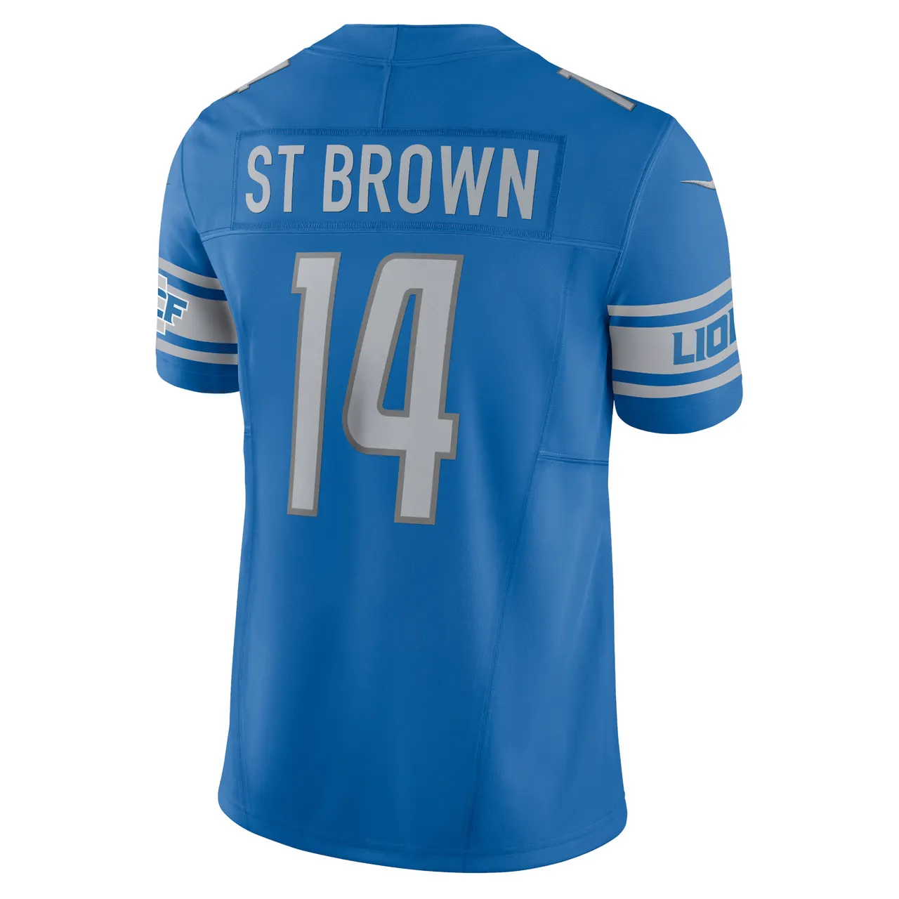 Amon-Ra St. Brown Detroit Lions Nike Vapor F.U.S.E. Limited Jersey - White - Image 7
