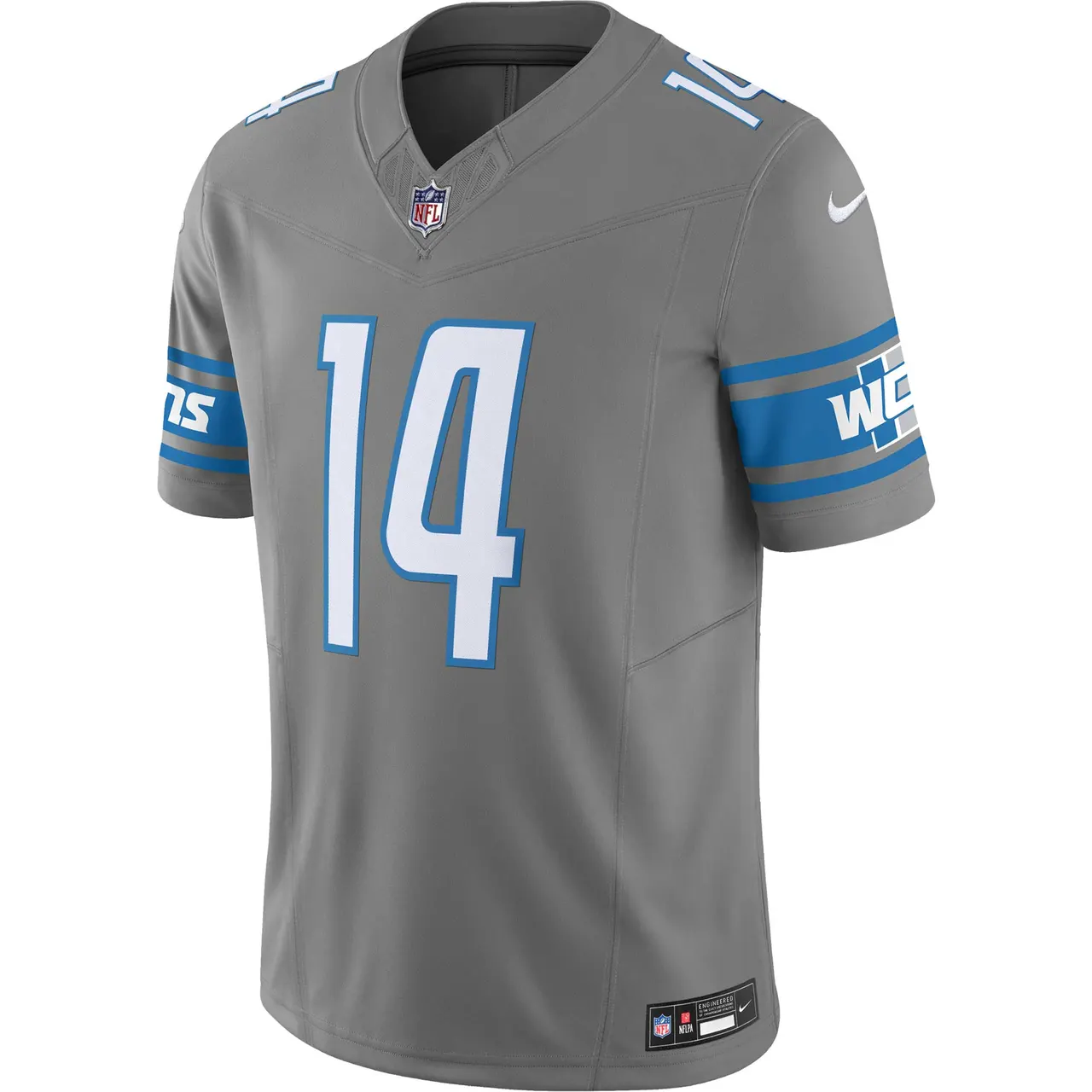 Amon-Ra St. Brown Detroit Lions Nike Vapor F.U.S.E. Limited Jersey - White - Image 9