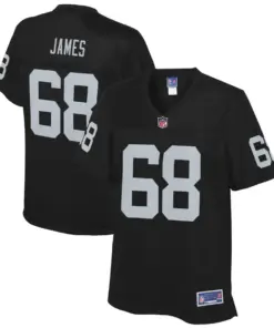 Andre James Las Vegas Raiders NFL Pro Line Women's Team Player Jersey - Black