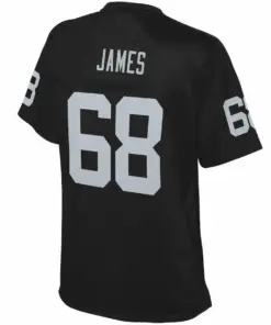 Andre James Las Vegas Raiders NFL Pro Line Women's Team Player Jersey - Black - Image 3
