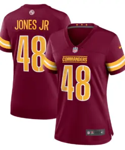 Andre Jones Jr. Washington Commanders Nike Women's Team Game Jersey - Burgundy