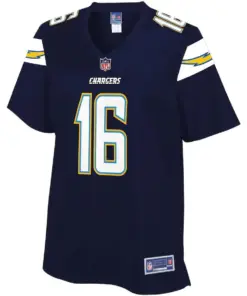 Alternative view of Andre Patton Los Angeles Chargers NFL Pro Line Women's Team Player Jersey - Navy