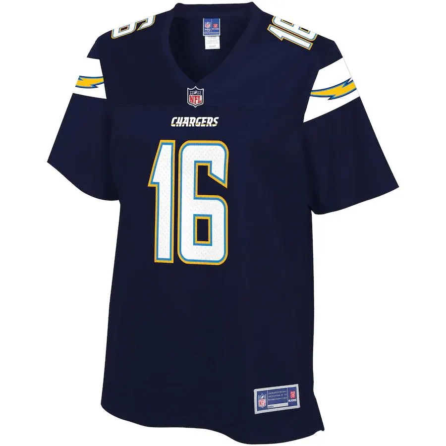 Andre Patton Los Angeles Chargers NFL Pro Line Women's Team Player Jersey - Navy - Image 2