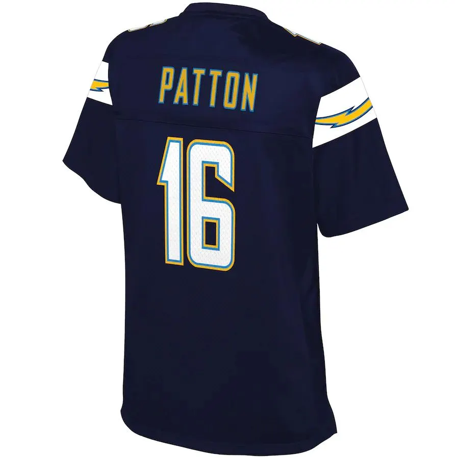 Andre Patton Los Angeles Chargers NFL Pro Line Women's Team Player Jersey - Navy - Image 3
