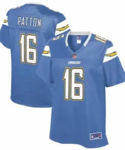 Andre Patton Los Angeles Chargers NFL Pro Line Women's Team Player Jersey - Powder Blue
