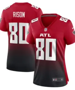 Andre Rison Atlanta Falcons Nike Women's Retired Player Jersey - Red - Image 22