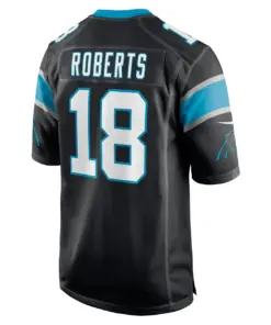 Andre Roberts Carolina Panthers Nike Game Player Jersey - Black - Image 4