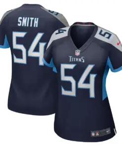 Alternative view of Andre Smith Tennessee Titans Nike Women's Home Game Player Jersey - Navy