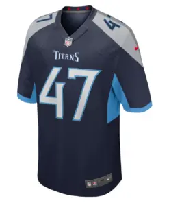 Andrew Adams Tennessee Titans Nike Home Game Player Jersey - Navy - Image 3