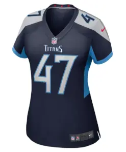 Andrew Adams Tennessee Titans Nike Women's Home Game Player Jersey - Navy - Image 3