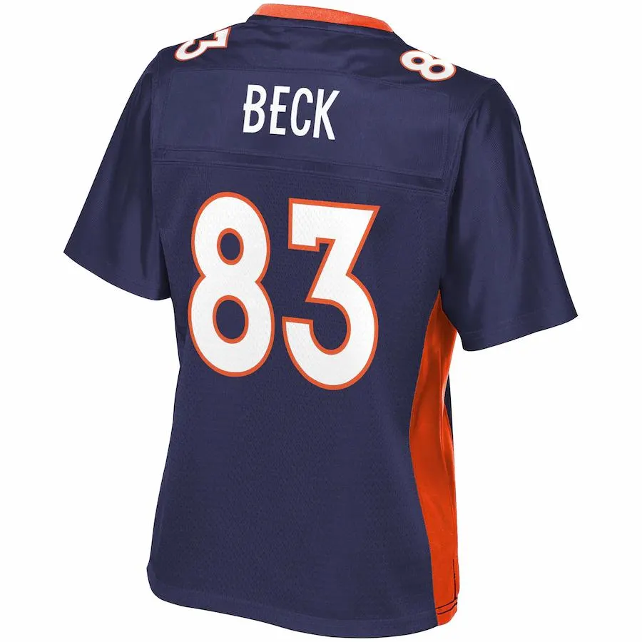 Andrew Beck Denver Broncos NFL Pro Line Women's Alternate Player Jersey - Navy - Image 3