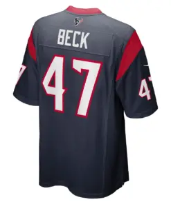 Andrew Beck Houston Texans Nike Team Game Jersey - Navy - Image 4