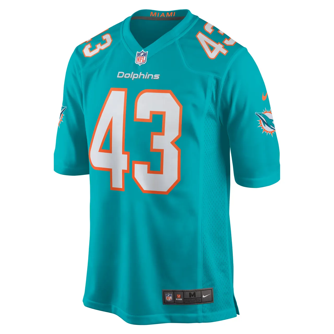 Andrew Van Ginkel Miami Dolphins Nike Game Jersey - Aqua - Image 3