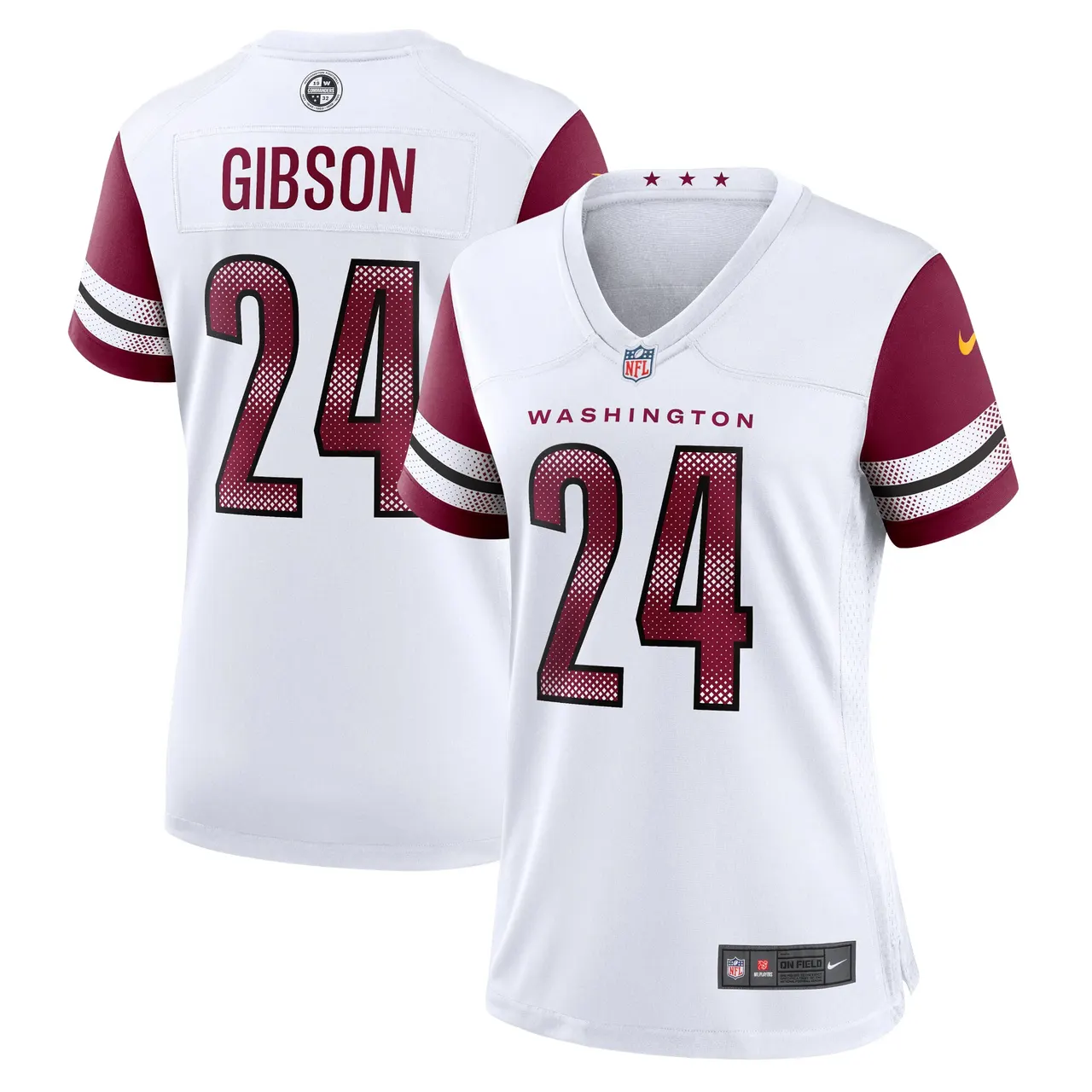 Antonio Gibson Washington Commanders Nike Women's Alternate Game Player Jersey - Black - Image 8