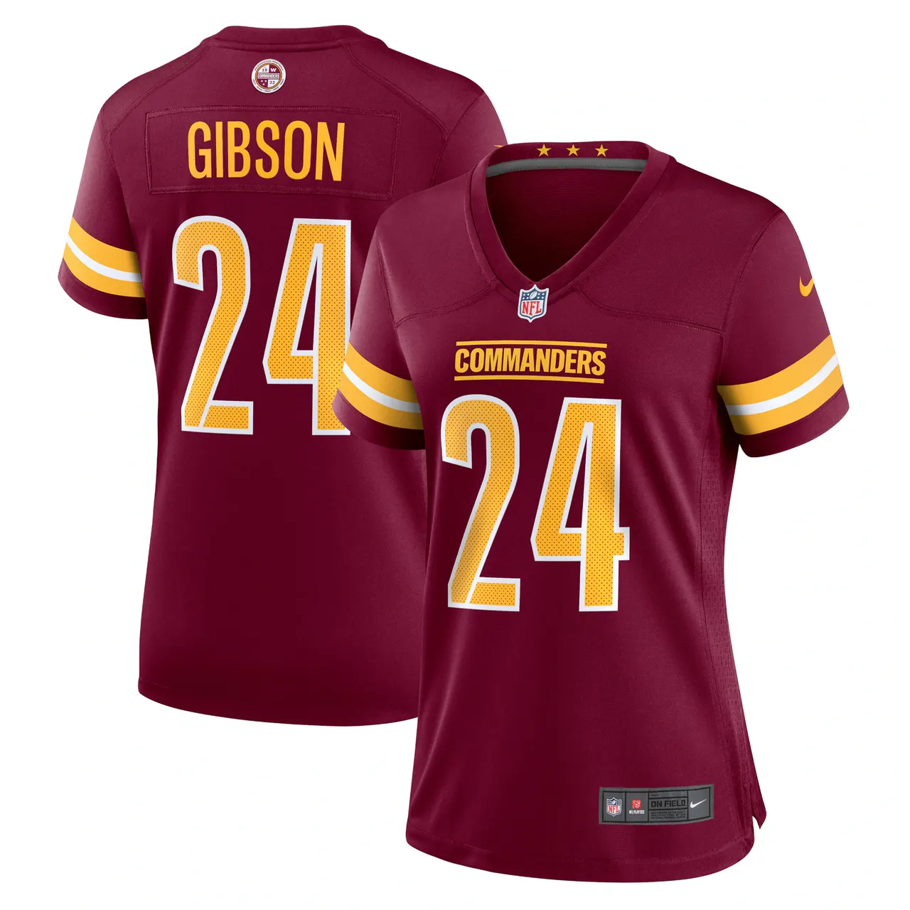 Antonio Gibson Washington Commanders Nike Women's Alternate Game Player Jersey - Black - Image 14