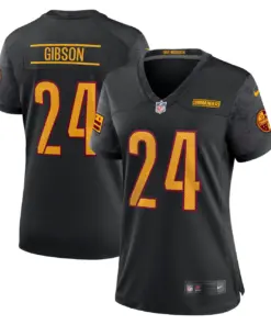 Antonio Gibson Washington Commanders Nike Women's Alternate Game Player Jersey - Black