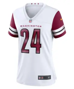 Antonio Gibson Washington Commanders Nike Women's Game Jersey - White - Image 3