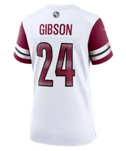 Antonio Gibson Washington Commanders Nike Women's Game Jersey - White - Image 4