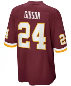 Antonio Gibson Washington Commanders Nike Team Game Jersey - Burgundy - Image 4