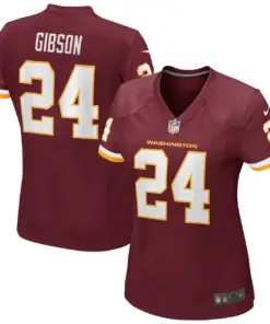 Alternative view of Antonio Gibson Washington Commanders Nike Women's Team Game Player Jersey - Burgundy