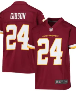 Antonio Gibson Washington Commanders Nike Youth Team Game Jersey - Burgundy