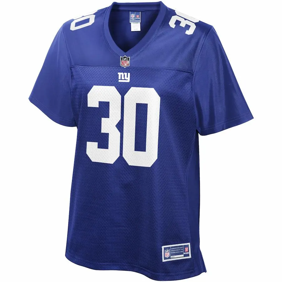Antonio Hamilton New York Giants NFL Pro Line Women's Team Player Jersey - Royal Blue - Image 2