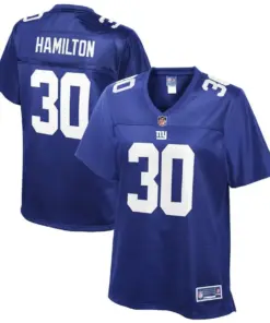 Antonio Hamilton New York Giants NFL Pro Line Women's Team Player Jersey - Royal Blue