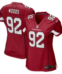Antwaun Woods Arizona Cardinals Nike Women's Game Player Jersey - Cardinal