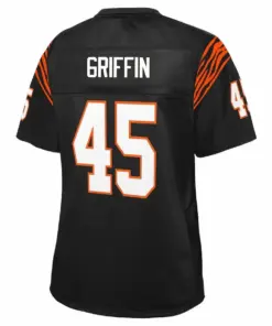 Archie Griffin Cincinnati Bengals NFL Pro Line Women's Retired Player Replica Jersey - Black - Image 3