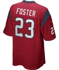 Arian Foster Houston Texans Nike Youth Alternate Game Jersey - Red - Image 3