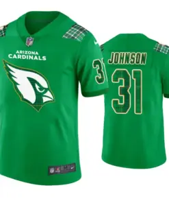 David Johnson Arizona Cardinals Nike St. Patrick's Day Jersey - Kelly Green