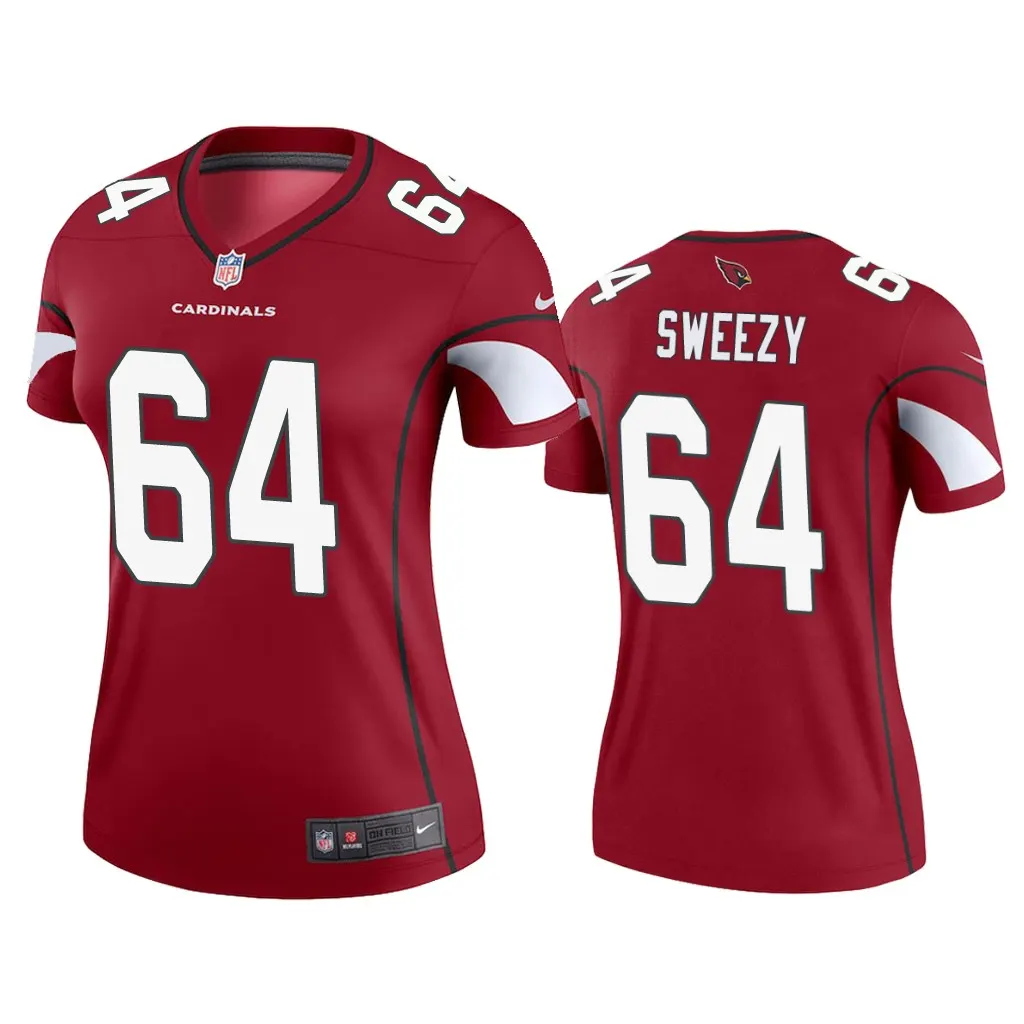J.R. Sweezy Arizona Cardinals Nike Women's Legend Jersey - Cardinal Red