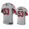 A.Q. Shipley Arizona Cardinals Nike Inverted Legend Jersey - Grey