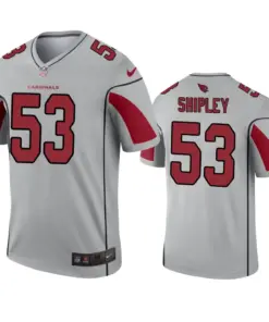 A.Q. Shipley Arizona Cardinals Nike Inverted Legend Jersey - Grey