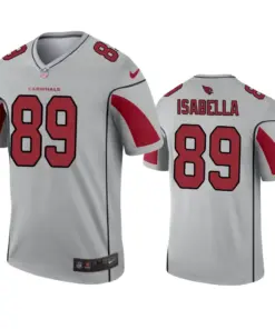 Andy Isabella Arizona Cardinals Nike Inverted Legend Jersey - Grey