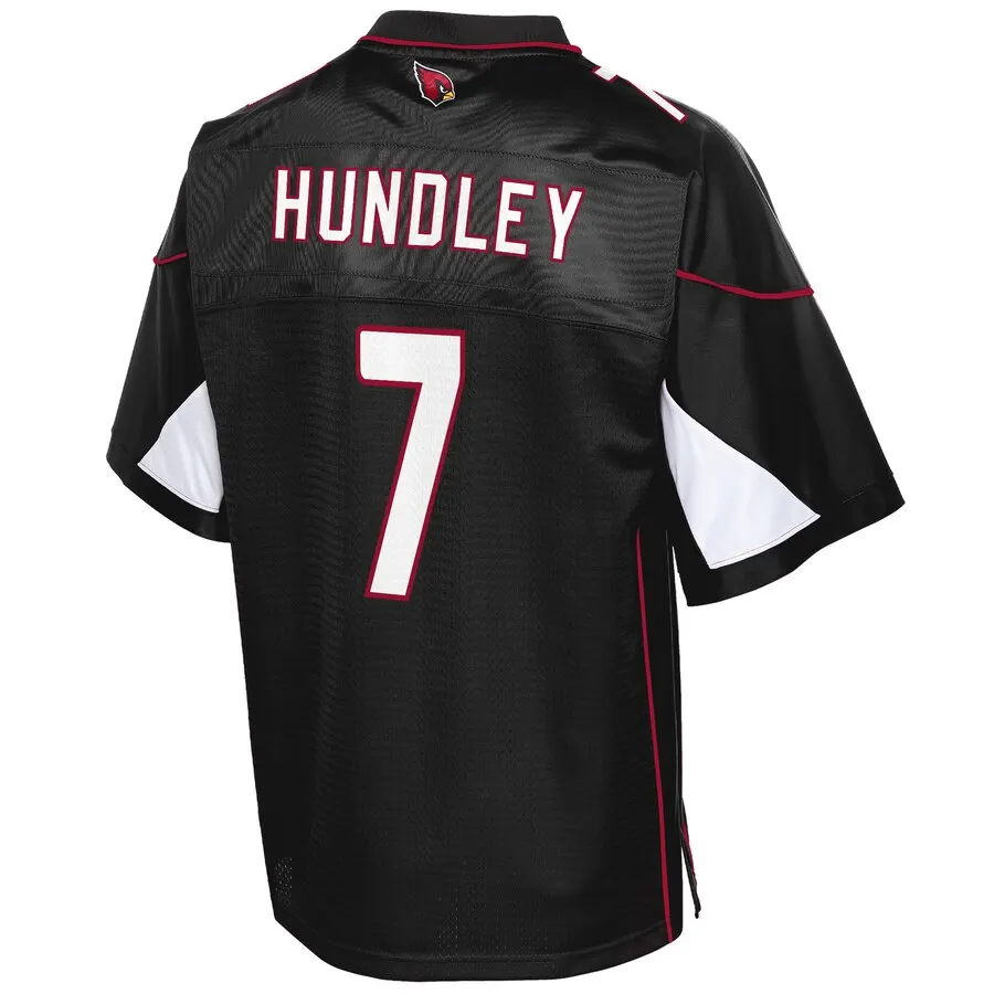 Brett Hundley Arizona Cardinals Nike Color Rush Game Jersey - Black - Image 3