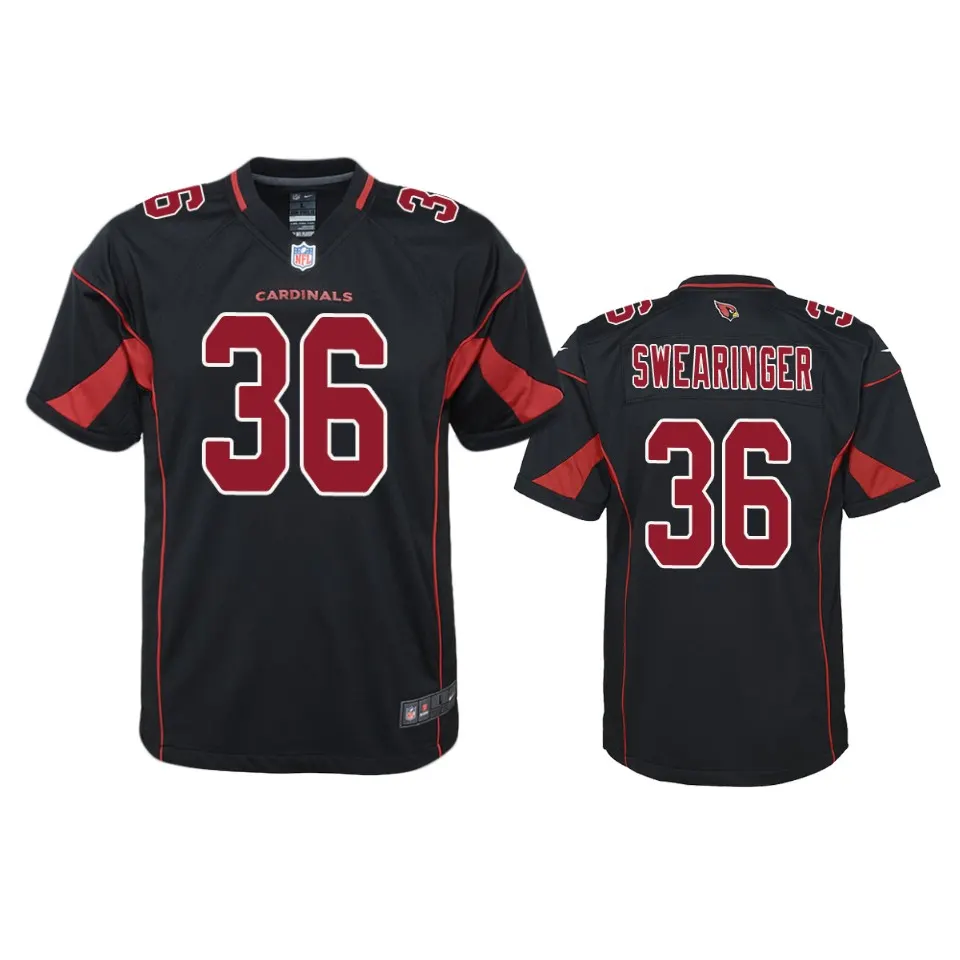 D.J. Swearinger Arizona Cardinals Nike Color Rush Game Jersey - Black