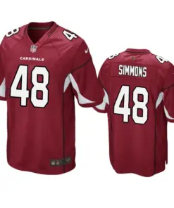Isaiah Simmons Arizona Cardinals Nike 2020 NFL Draft Game Jersey - Maroon