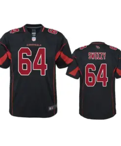 J.R. Sweezy Arizona Cardinals Nike Color Rush Game Jersey - Black