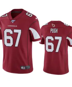 Justin Pugh Arizona Cardinals Nike 100th Season Vapor Limited Jersey - Red