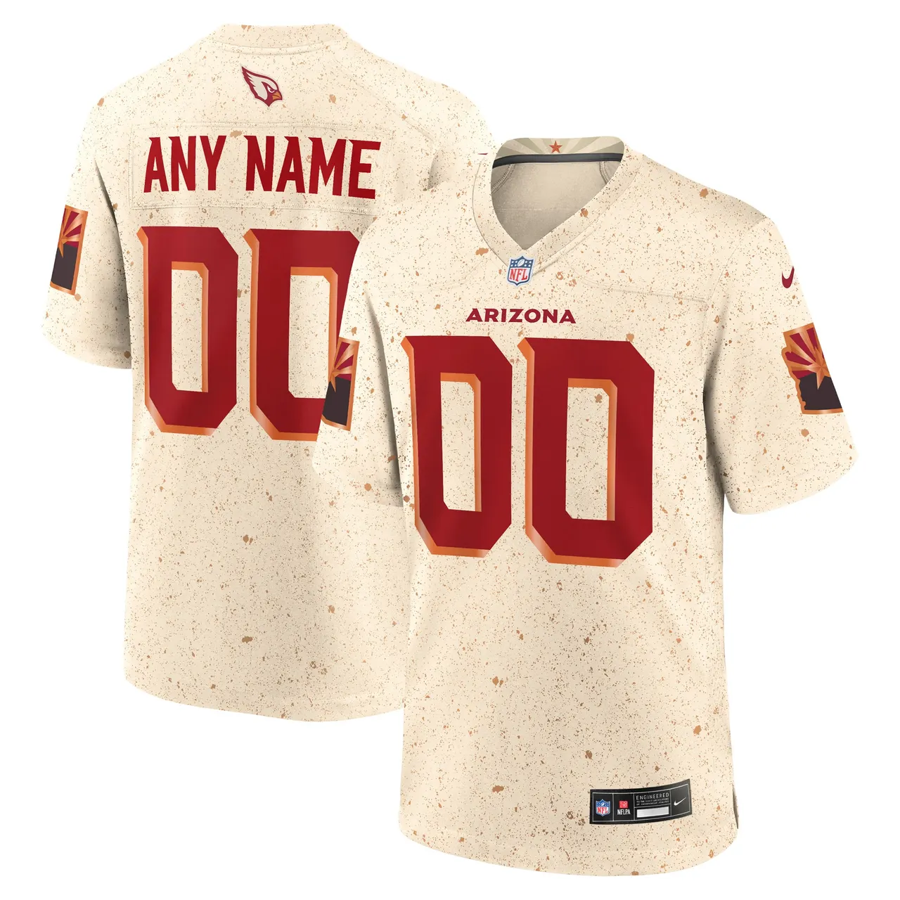 Arizona Cardinals Nike Rivalries Collection Custom Game Jersey Mens