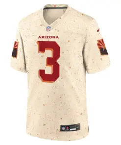 Alternative view of Budda Baker Arizona Cardinals Nike Rivalries Collection Game Jersey - Natural - Budda Baker Mens - Cream