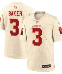 Budda Baker Arizona Cardinals Nike Rivalries Collection Game Jersey - Natural - Budda Baker Mens - Cream