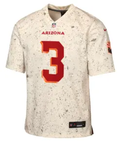 Alternative view of Budda Baker Arizona Cardinals Nike Youth Rivalries Collection Game Jersey - Natural - Budda Baker - Natural
