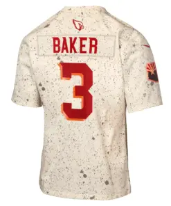 Budda Baker Arizona Cardinals Nike Youth Rivalries Collection Game Jersey - Natural - Budda Baker - Natural - Image 3