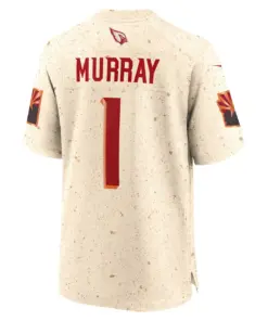 Kyler Murray Arizona Cardinals Nike Rivalries Collection Game Jersey - Natural - Kyler Murray Mens - Cream - Image 3
